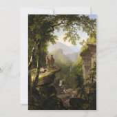 Kindred Spirits, 1849 von Asher Brown Durand Dankeskarte (Vorderseite)