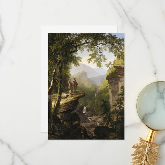 Kindred Spirits, 1849 von Asher Brown Durand Dankeskarte (Vorderseite/Rückseite Beispiel)