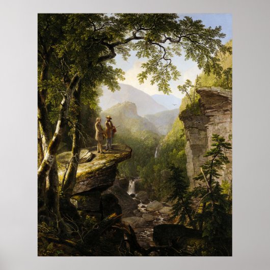 Kindred Spirits, 1849 von Asher Brown Durand Poster (Vorne)