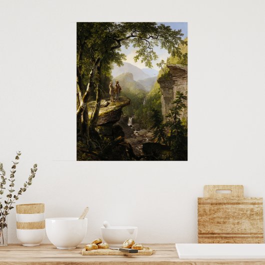 Kindred Spirits, 1849 von Asher Brown Durand Poster (Küche)