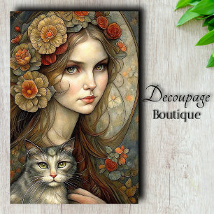 Kindred Spirits Decoupage Seidenpapier