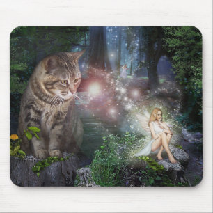 Kindred Spirits 🧚 ‍ 😽 Mousepad