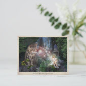 Kindred Spirits 🧚 😽 Postkarte (Stehend Vorderseite)