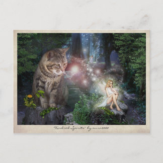 Kindred Spirits 🧚 😽 Postkarte