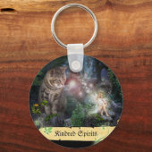 Kindred Spirits 🧚 ‍ 😽 Schlüsselanhänger (Vorderseite)