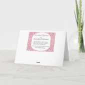 Kindred Spirits - Wolf and Moon Grußkarte Dankeskarte (Rückseite)