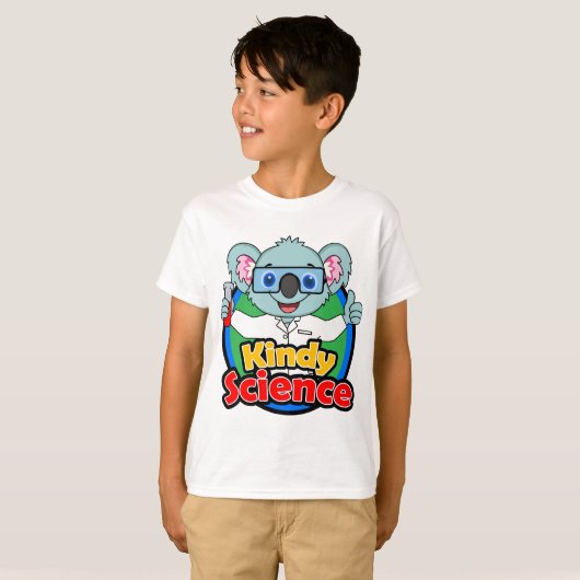 Kindy Science Kids T - Shirt (Vorne ganz)