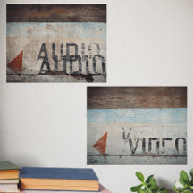 Kinemaphil audiophile im Stil eines urbanen Loftes