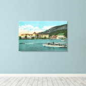 Kineo House, Annex und Yacht Club Leinwanddruck (Insitu (Holzboden))