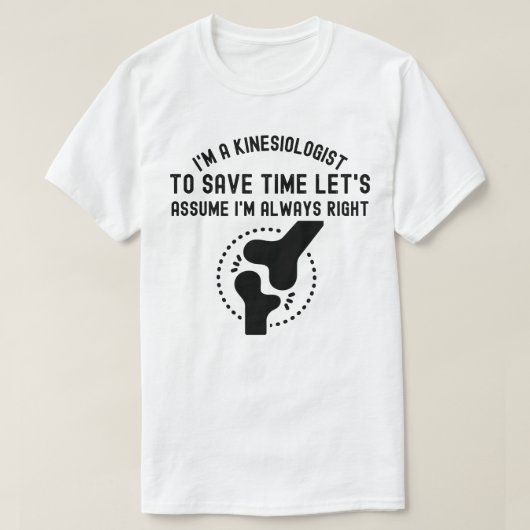 Kinesiologe4, Kinesiologie-Zitate T-Shirt (Design vorne)