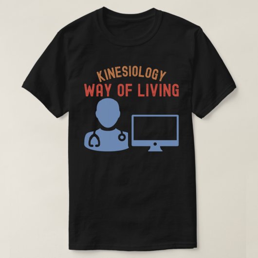 Kinesiologie - Lebensweise T-Shirt (Design vorne)