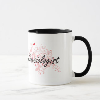 Kinesiologist-künstlerischer Job-Entwurf mit Tasse
