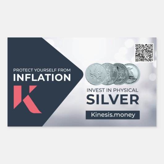 Kinesis Sticker 1 mit QR-Code für Maker (Vorderseite)