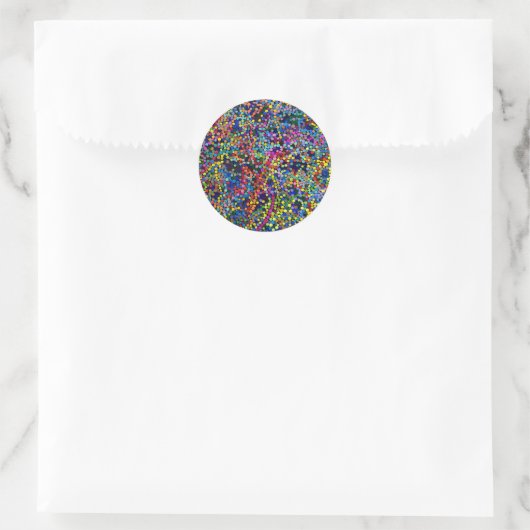 Kinestacium Psychedelic Sticker (Tasche)