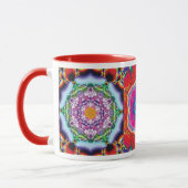 Kinetic Collage Kaleidoskop Tasse (Links)