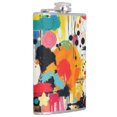 Kinetic Color Burst Flachmann (Rechts)