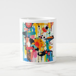Kinetic Color Burst Jumbo-Tasse