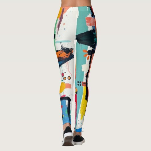 Kinetic Color Burst Leggings (Rückseite)