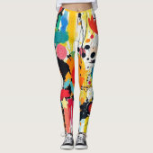 Kinetic Color Burst Leggings (Vorderseite)