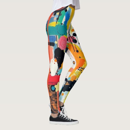Kinetic Color Burst Leggings (Rechts)