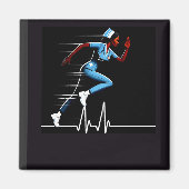 Kinetic Energy Nurse Magnet (Vorne)