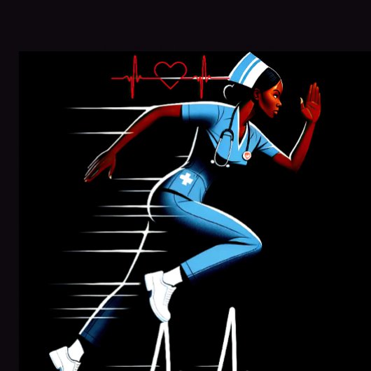 Kinetic Energy Nurse Magnet