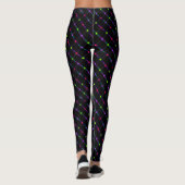 Kinetic Kariert Print Leggings (Rückseite)