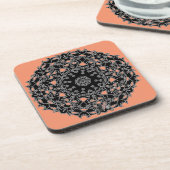 Kinetic Octa Glyph Dusk Untersetzer (Linke Seite)