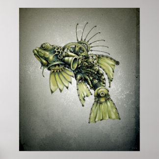 Kinetic Seafood Poster