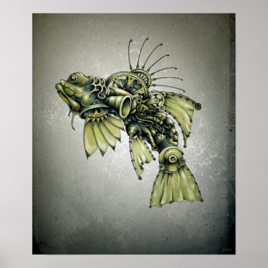 Kinetic Seafood Poster (Vorne)