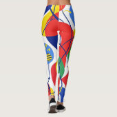 Kinetic Shapes Leggings (Rückseite)