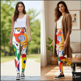 Kinetic Shapes Leggings