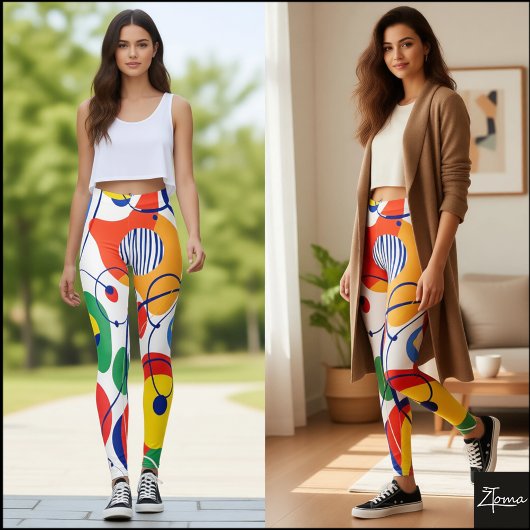 Kinetic Shapes Leggings