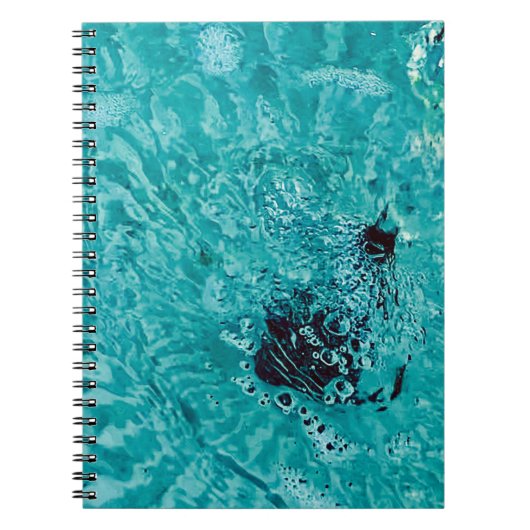 Kinetic Water Notebook Notizblock (Vorderseite)
