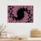 Kinetical - Mandelbrot Art Poster (Küche)