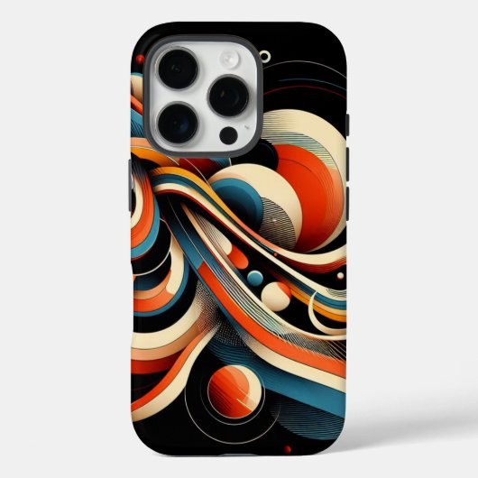 Kinetiche Umlaufbahn Case-Mate iPhone Hülle (Rückseite)