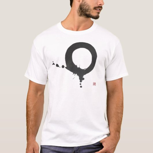 Kinetische Bürste - Enso T-Shirt (Vorderseite)