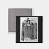 Kinetoscope Magnet (Vorderseite/Rückseite)