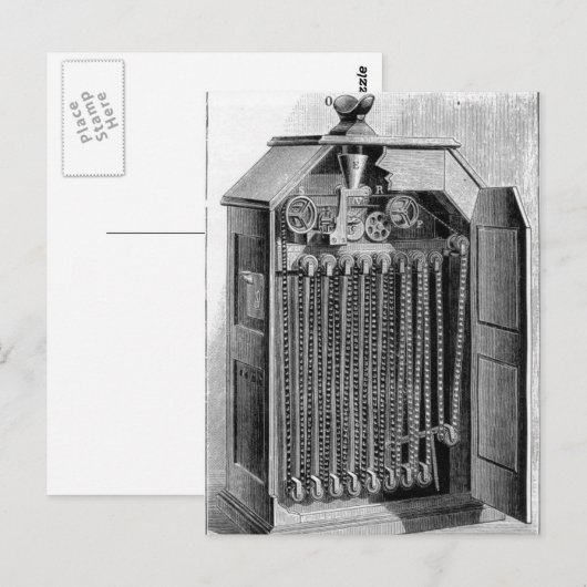 Kinetoscope Postkarte (Vorne/Hinten)