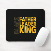 King African Afro Juneteenth F Mousepad (Mit Mouse)