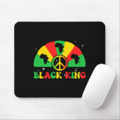 King African American Juneteenth 1865 Black Histor Mousepad (Mit Mouse)