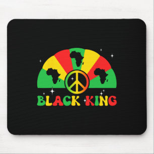 King African American Juneteenth 1865 Black Histor Mousepad