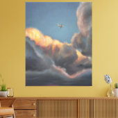 King Air - Canvas Print Leinwanddruck (Insitu (Wohnzimmer))