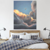 King Air - Canvas Print Leinwanddruck (Insitu (Schlafzimmer))