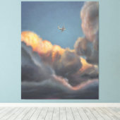 King Air - Canvas Print Leinwanddruck (Insitu (Holzboden))