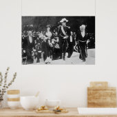 King Albert & Queen Elizabeth Gent Expo 1913 Poster (Küche)