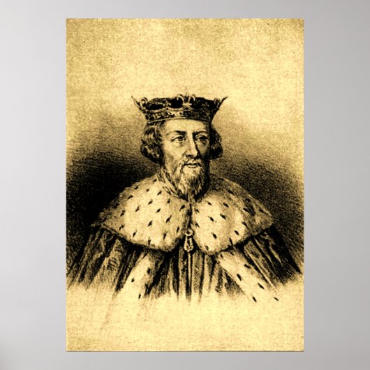 King Alfred Poster (Vorne)