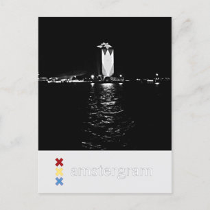 King Amsterdam Postkarte