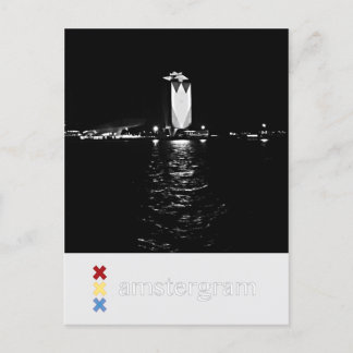 King Amsterdam Postkarte