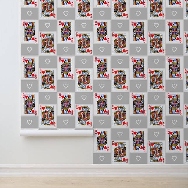 King and Queen of Hearts Wallpaper Tapete (Anwendung)